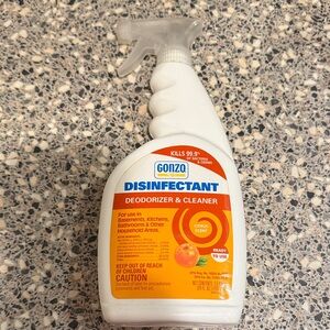NWT Gonzo Disinfectant Deodorizer & Cleaner 3:3